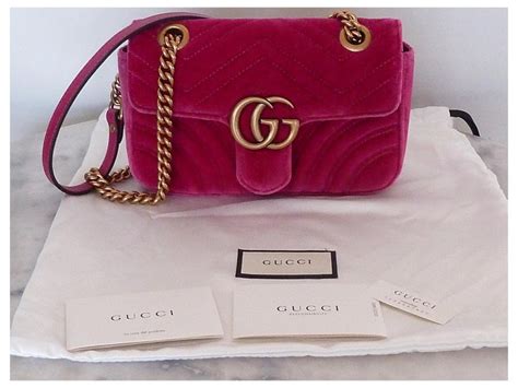 rosa gucci tasche